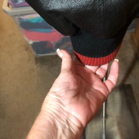 GENUINE NFL LEATHER TAMPA BAY BUCCANEERS JACKET L! - Picture 7 of 7